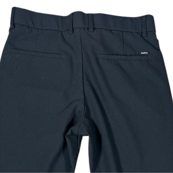 Plain & Plaid Men’s Dress Pants Black Size 30x32 - Picture 2 of 6